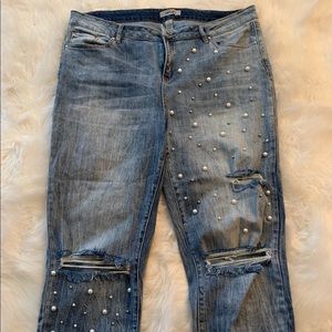 Denim Pearl Jeans These are a Size 16!!! Not 17!